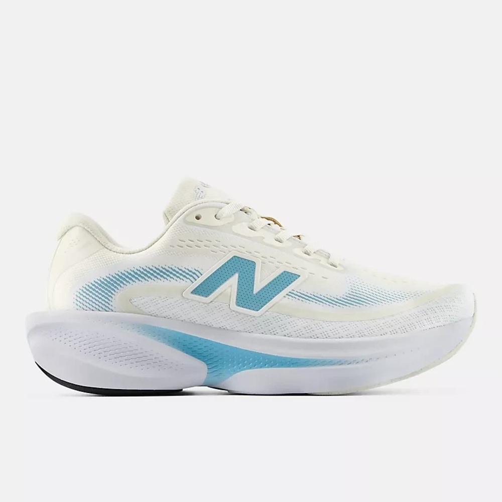 Womens Size 12 New Balance Ellipse Beige/Blue Running Training Casual Gym Shoes